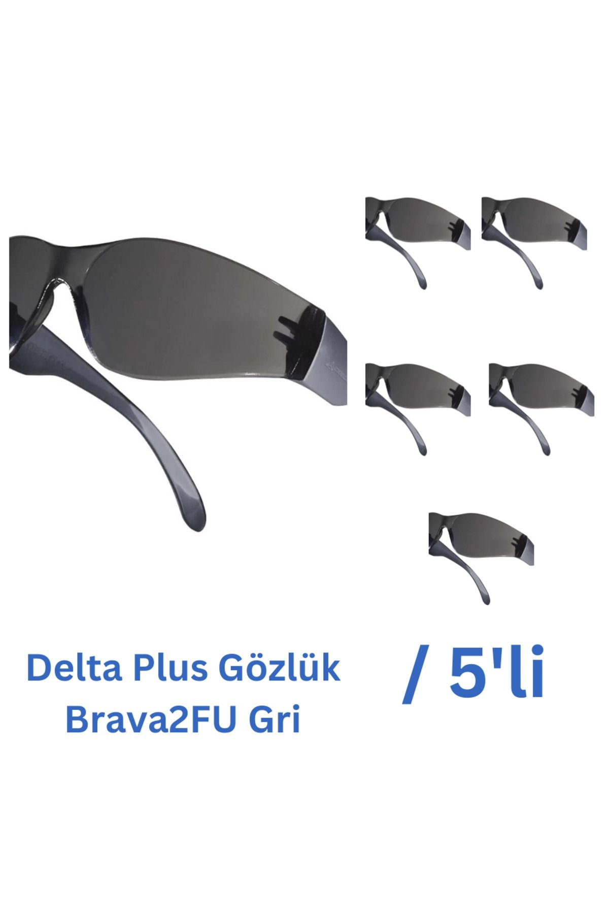 Gözlük Brava2FU Gri- 5 Adet Gözlük Brava2FU Gri- 5 Adet